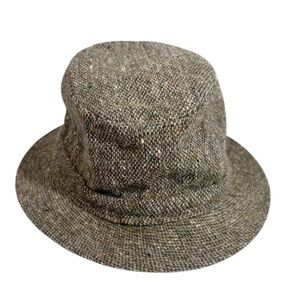 VTG JOHATHON RICHARD The Original Irish Walking Hat Irish Tweed Wool 7 1/4 59